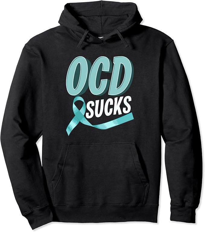 OCD Sucks OCD Awareness Pullover Hoodie Clothing